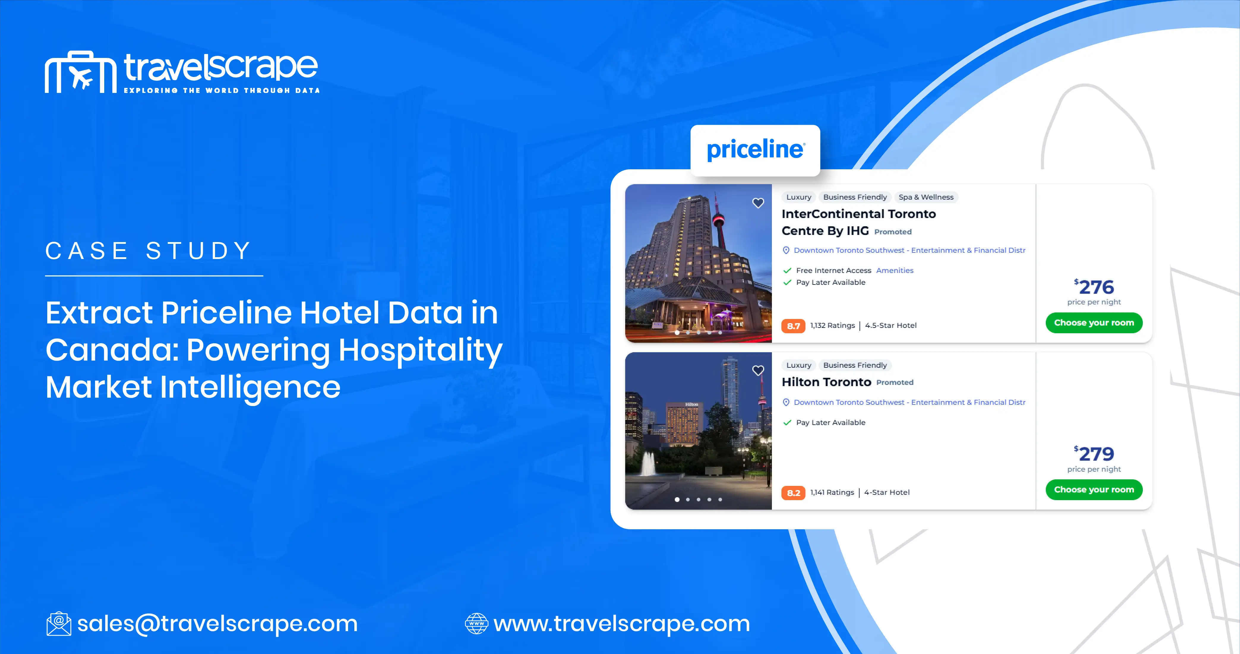Extract Priceline Hotel Data in Canada for Market Intelligence